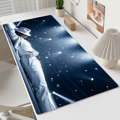 Singer Pop Mouse M-Michael Pad Non-slip Lockedge Jackson Office King Student Gaming of Thickened Large Writing Cushion MousePad