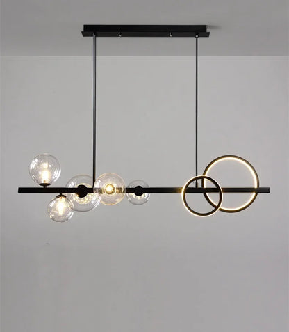 Magic Bean Long Pendant Lights Nordic Restaurant Modern Creative Kitchen Light Luxury Living Room Bar Decor Lighting G9 Bulb
