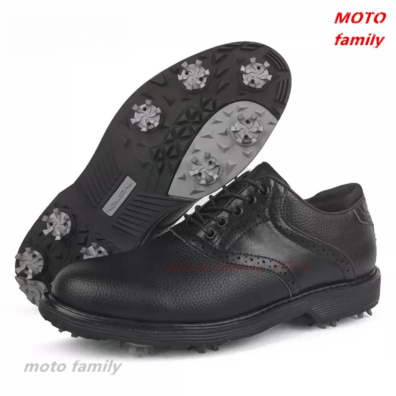 Motorcycle shoes Non-slip cycling shoes can be used as golf shoes motorcycle boots black and white