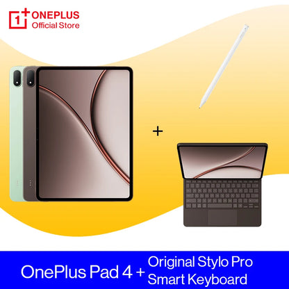 World Premiere OnePlus Pad 4 Global Version Tablet Snapdragon 8 Elite Gen 5 13380mAh Battery 80W SUPERVOOC 13.2-inch Display