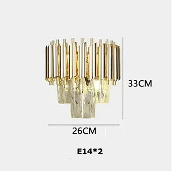 Luxury Crystal Pendant Lamp Lustre Home Decor Ceiling Chandelier Modern Dining Room Kitchen Bedroom Living Room Hanging Lights