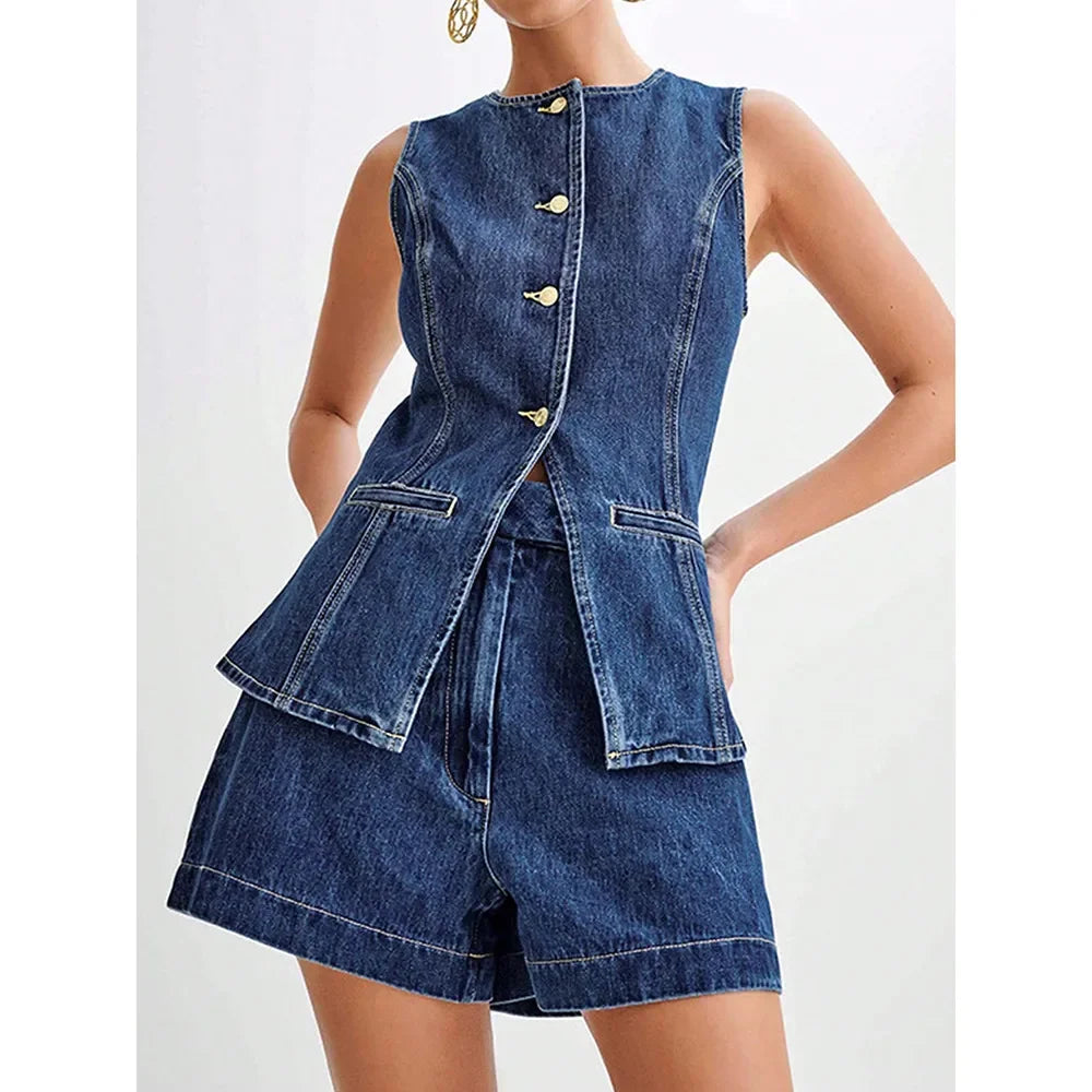 Cargo Jumpsuit Women New Short-sleeve Loose Cotton Casual Wide-leg Shorts Playsuit Rompers Loose Bodysuits Mujer Trend Pocket