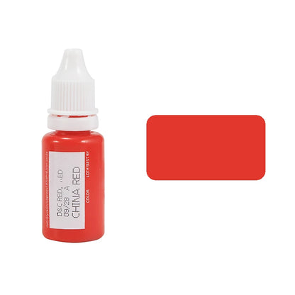 15ml Pigment Ink Color Permanent Makeup Microblading Supplies Eyebrow Shading Micropigmentation Cosmetic Tattoo Ink Lip Eyeliner