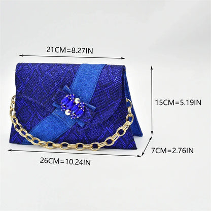 New Arrival Matching Shoes and Bag for Women for Weddings Elegant Woman Heeled Shoes for Party Shoe and Bag Party Italy Set