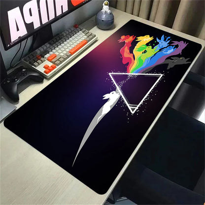 Mouse Pad Large Desk Mat Pokemones Anime Playmat Gaming Mouse Pad 900 × 400 Xxl Mousepad Speed Computer and Office Gamer Cabinet