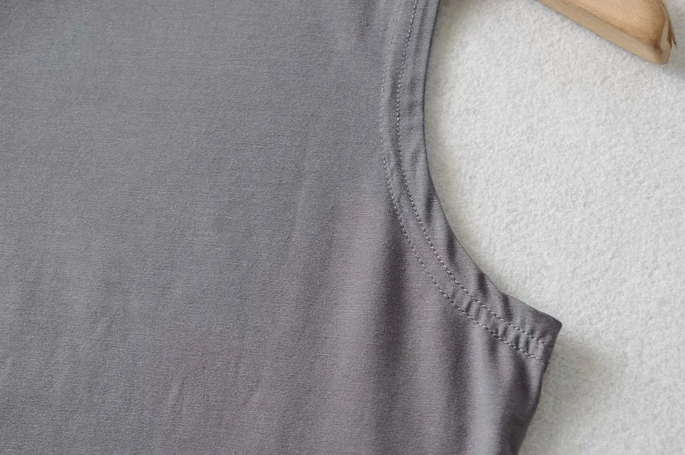 2024 Summer NEW Arrival Women Solid Color Causal Sexy Croped-Top Sleeveless Tank Streetwear