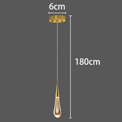 1 PC Modern Home Decor LED Lights Bedroom Lamp Bedside Pendant Light Lamps LED Chandeliers Hanging Light Indoor Lighting
