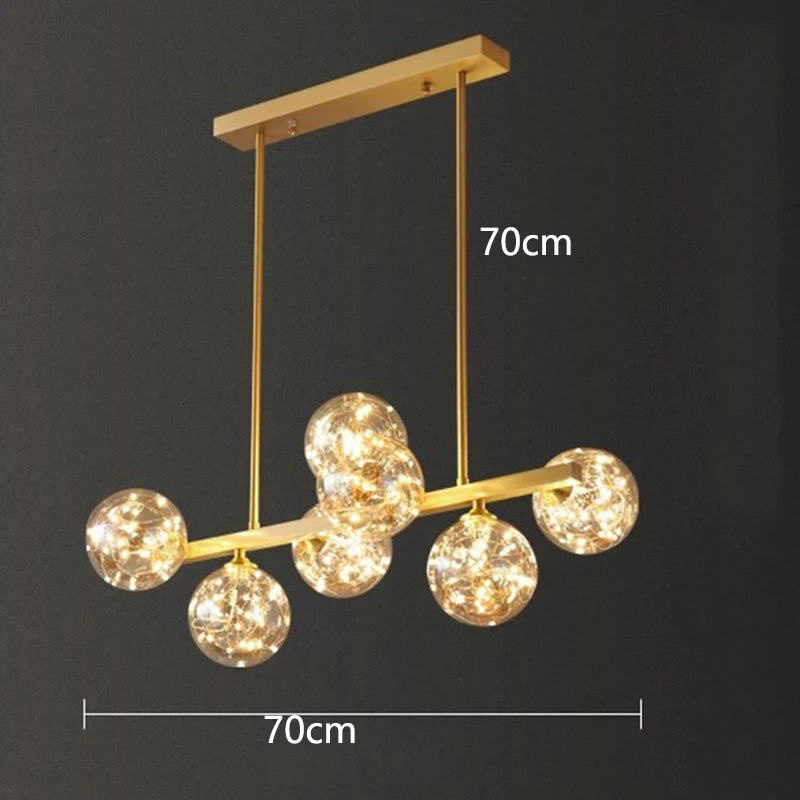 Modern home decor led lights pendant light lamps for living room Chandeliers for dining room hanging light indoor lighting