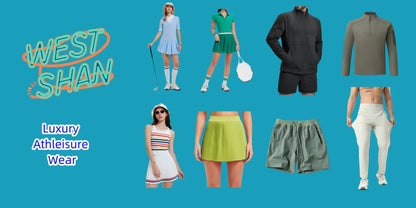 WESTSHAN EU US Size Women A-Line High-Waisted Safty Shorts Pleated Skirt Pickball Tennis Jogger Badminton Golf Sports Skirt