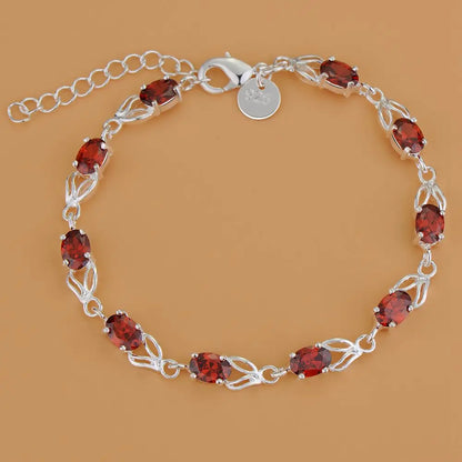 925 Sterling Silver Bracelet Heart High Quality Romance Chain For Woman Men Fashion Engagement Party Wedding Jewelry Gift