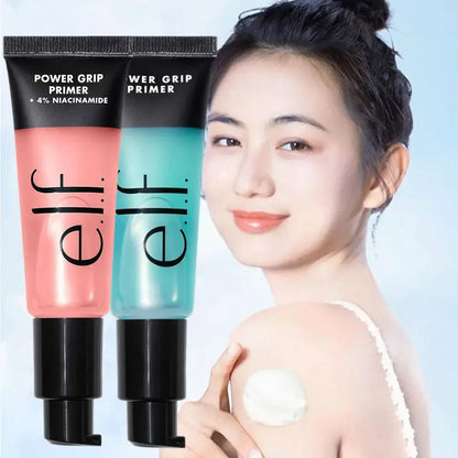 Elf Makeup Power Grip Dewy Setting Spray Brightening Primer Concealer Foundation Liquid Hydration Makeup Base Beauty Cosmetics