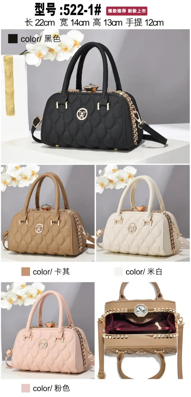 Luxury Brand Designer Ladies Handbag Casual Shoulder Bag Fashion Embossed Craftsmanship Women Commuting Crossbody Bag women