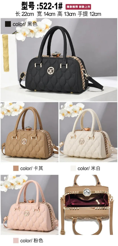 Luxury Brand Designer Ladies Handbag Casual Shoulder Bag Fashion Embossed Craftsmanship Women Commuting Crossbody Bag women