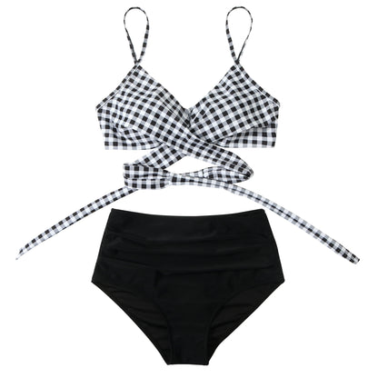 Push Up Bikini Women Swimsuits 2026 Sexy Swimwear Female Brazilian Bikini Set High Waist Biquini Swimming Suits Solid Beachwear
