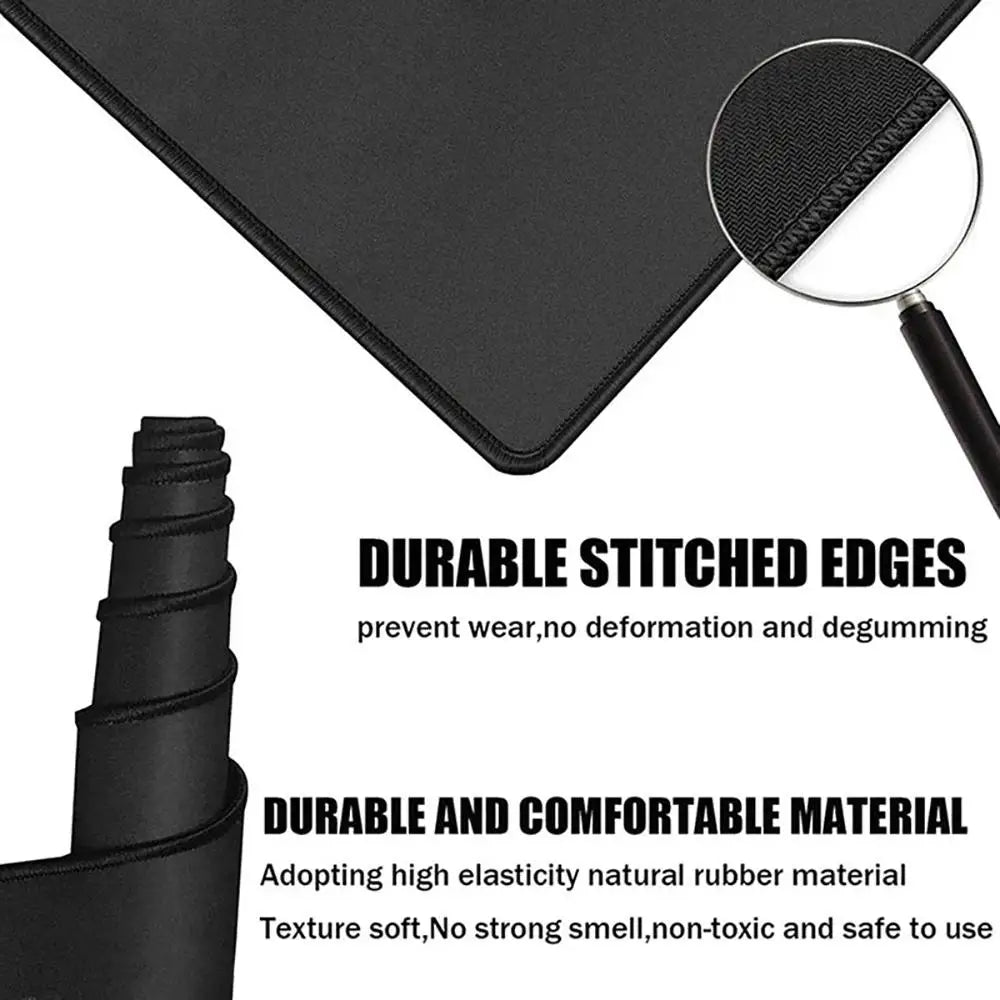 Black Circuit Board Pattern Mouse Pad Large Computer Office Table Mats Rubber Anti-slip Gaming Keyboard Mousepads Long Desk Pads