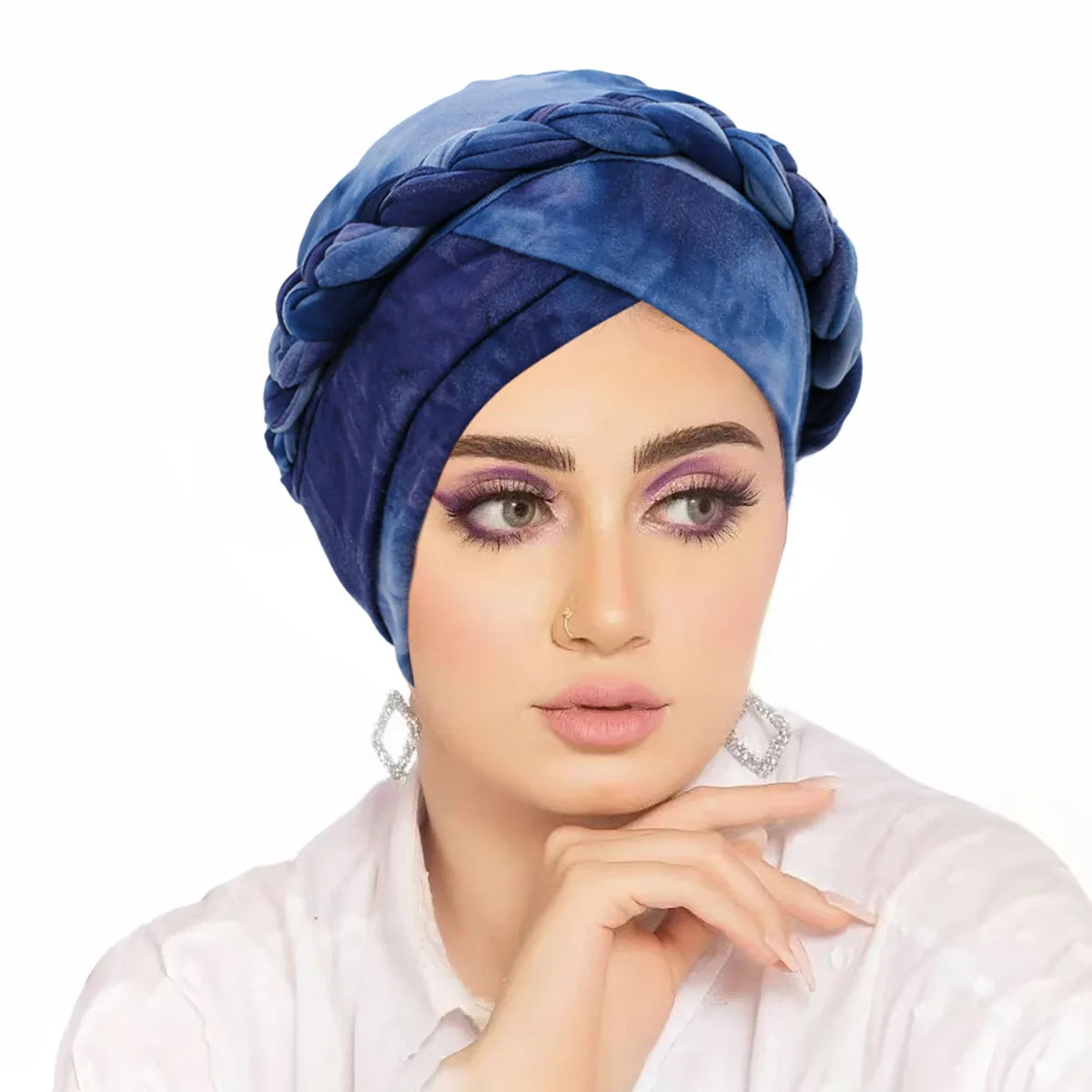 2026 New Head Scarf for Muslim Women Print Braid Turban Bonnet Hijab Caps Inner Hijabs Femme Musulman Arab Wrap Turbantes