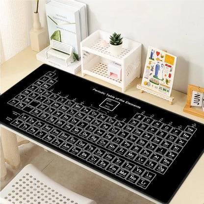 Gaming Mausepad 900x400 Large Periodic Table of Chemical Elem Mouse Pad XXL Anti-slip Mousepad Gaming Keyboard Desk Pad Mat PC