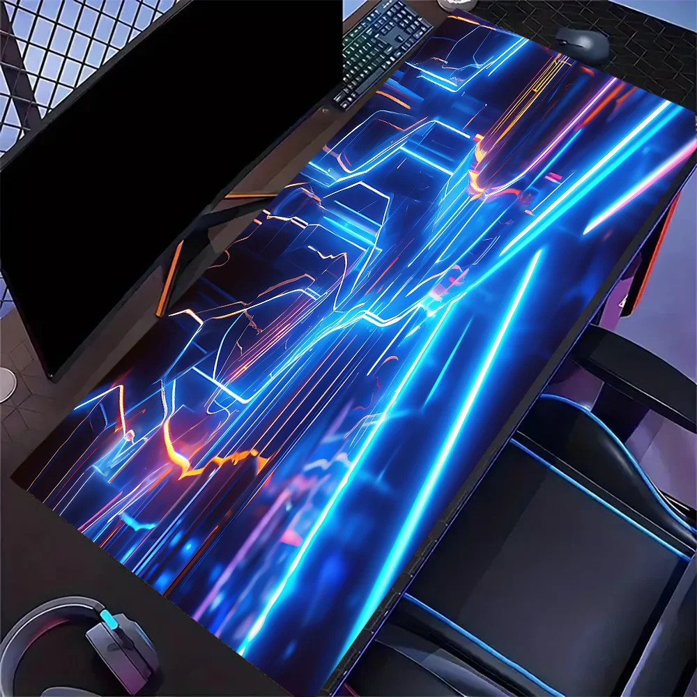 1pc Large Circuit Board Design Gaming Mouse Pad Non-Slip Cool Desk Mat HD Pads for Office PC Decorations for Home Gamer Playmat