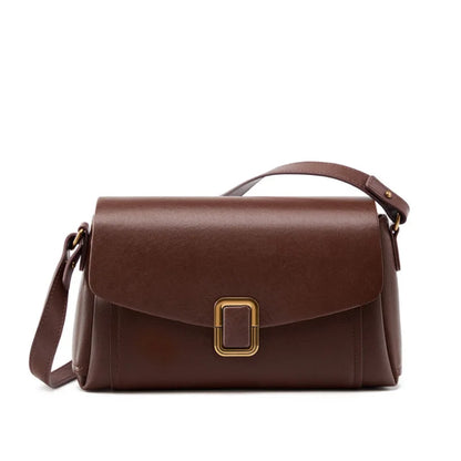Women's Genuine Grade Cow  Leather Shoulder Crossbody Purse Bag Luxury Designer Ladies Underarm Bag Female Small Square Bag New