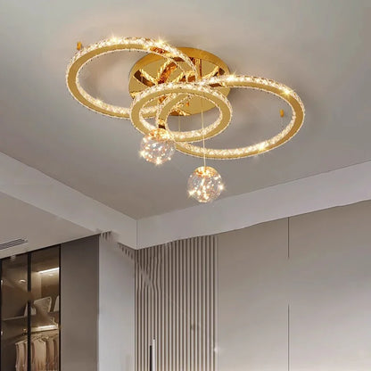 Modern Led Ceiling Lights Home Decor Pendant Light Lamps for Living Room Led Chandeliers Indoor Lighting Gold Hanging Light