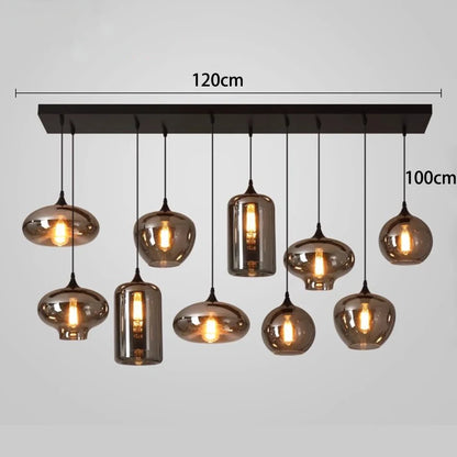 Modern Home Decor LED Lights Pendant Light Lamps for Living Room Chandeliers for Bedroom Hanging Light Indoor Lighting