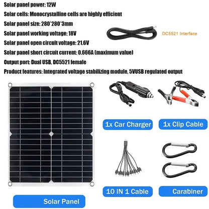 Portable Solar Power Station 500W 460Wh 300W, LiFePO4 Battery 220V EU Outdoor, BMS Storage System, Power Bank and UPS Function