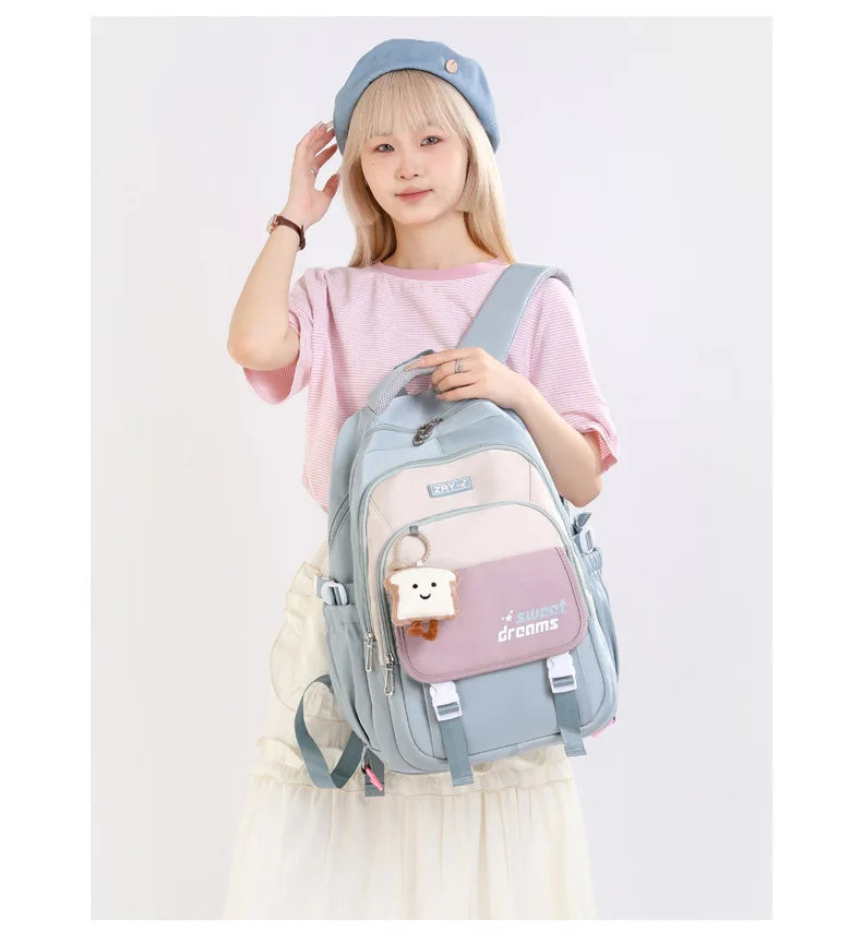 2025 Waterproof Girl Backpack Children School Bags for Kids Book Bag Children New School Backpack Girls mochila infantil escolar