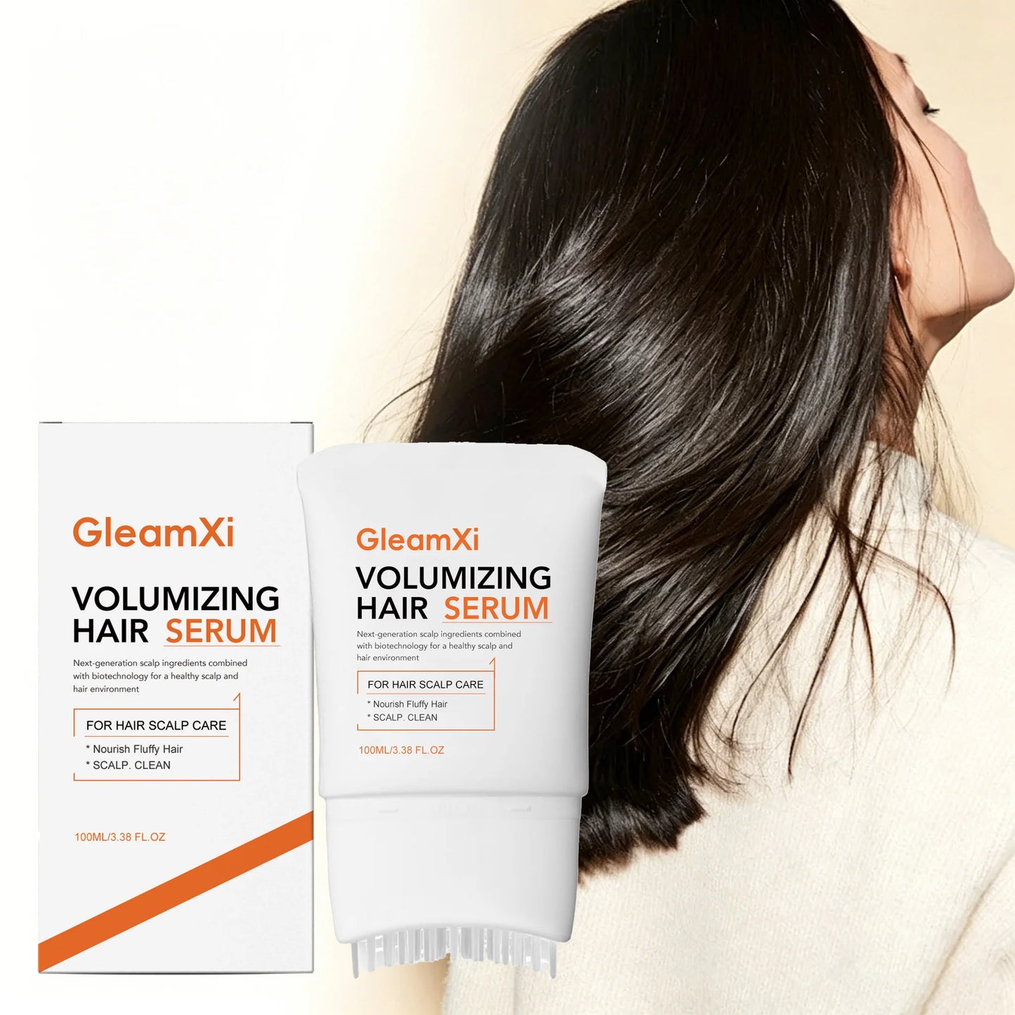 Volumizing Hair Serum For Dry Damaged Hair Deep Nourish Hair Roots Scalp Strengthen Smooth Gloss Shine Refresh Hair Repair Oil