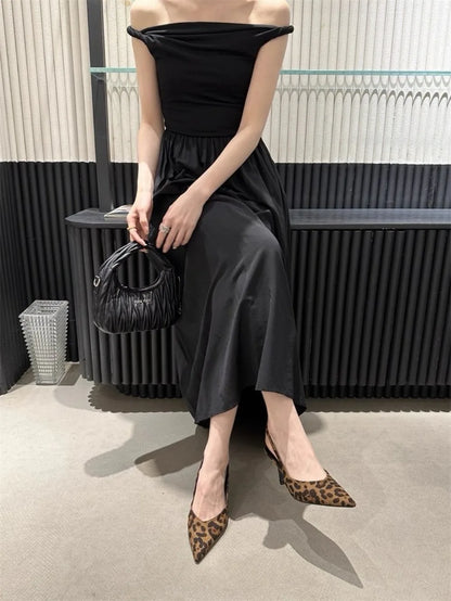 Luxury High Heels Sandals Women Sexy Pointed Toe Shoes for Woman Slippers New Party Shoes Pumps Elegant Slides Mujer Zapatos