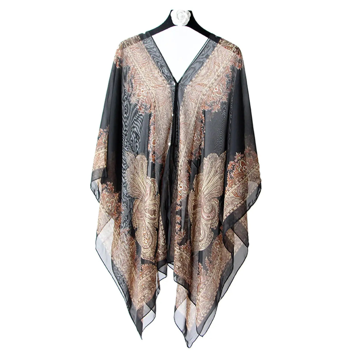 Woman Chiffon Blouse Fashion Women Scarf Shawl Printed Sunscreen Sun Protection Shawl Beach Shawl Soft Loose Bikini Cover Tops