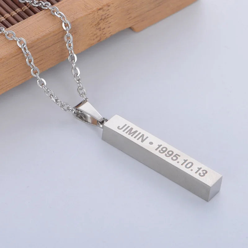 Kpop Group Members SUGA V J HOPE RM JIMIN Rings For Women Size 8# Anillos Mujer