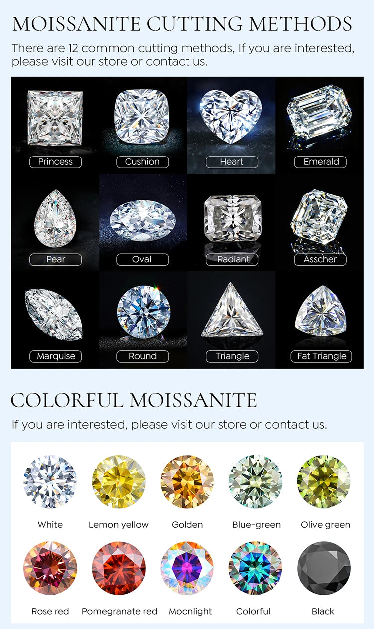 1CT Certified Moissanite Diamond Flower Ring for Women's Daily Party Wear Real 925 Sterling Silver Luxury Fine Jewelry
