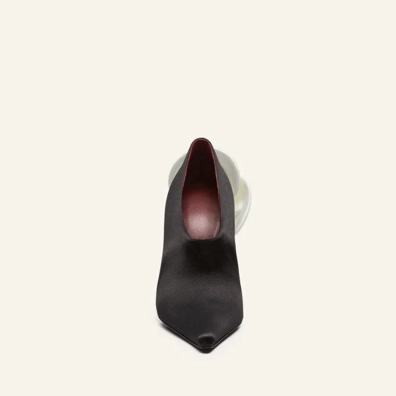 2026Spring/Summer New Pointed Stiletto Single Shoes European and American Fashion 34-45 Large Women's Fashion Women's Shoes