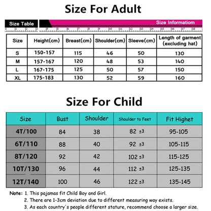 Women Cartoon Onesies Animal Pajamas Kigurumi Unicorn Onesie For Adults Long Sleeve Pyjamas Halloween Anime Cosplay Costumes