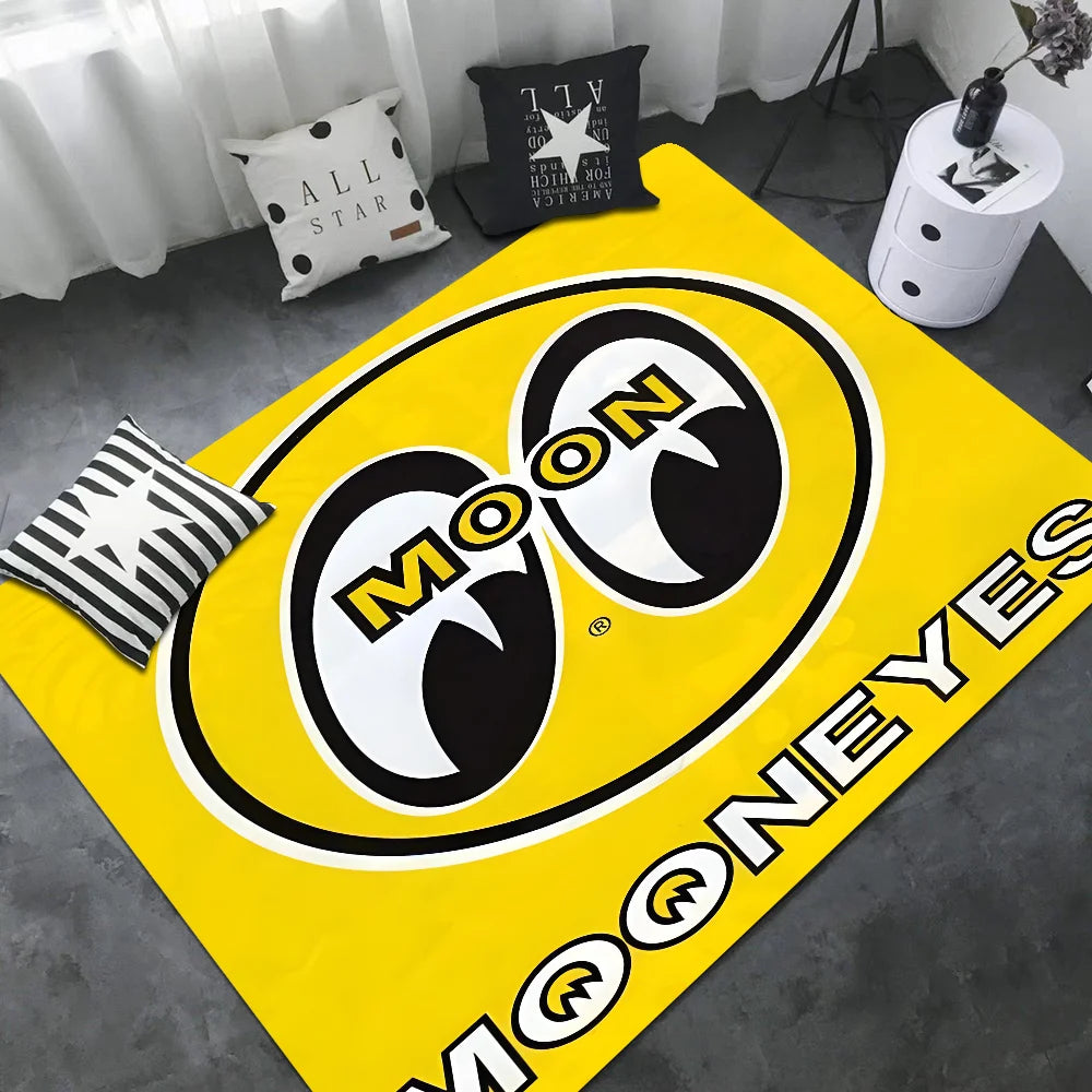 Mooneyes Door Mat Washable Non-Slip Living Room Sofa Chairs Area Mat Kitchen Welcome Doormat