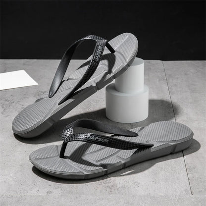Summer Men's Flip Flops Plus Size 49 50 Soft Comfort Breathable Slippers Non-Slip House Outdoor Beach Slides Massage Flip Flops