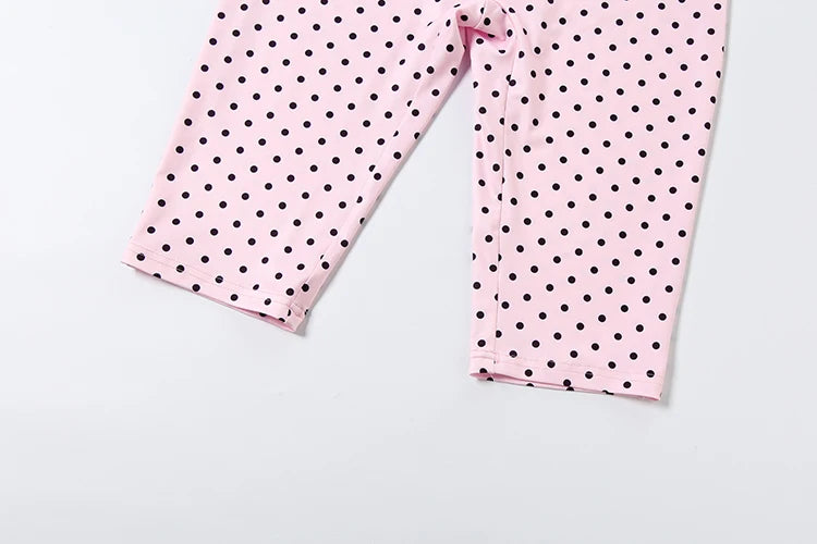 Weird Puss Sexy Backless Rompers Woman Polka Dot Print Bandage Halter Sleeveless Skinny Peach Hip High Street Fashion Playsuits