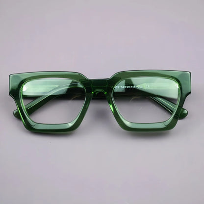 Unisex Retro Blue Light Blocking Eyeglasses Computer Glasses Frame Fashion Anti Blue Light Square Eyewears for Office Women Men
