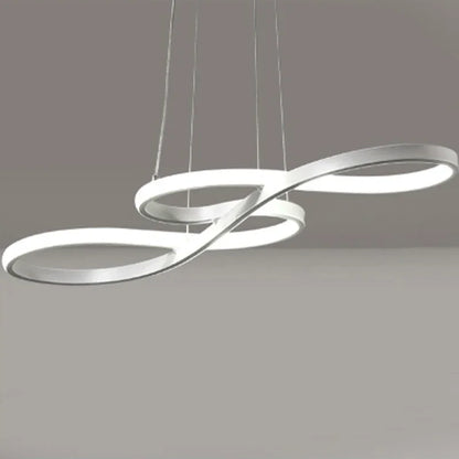 Room Decor LED Hanging Lights Modern Kitchen Island Pendant Lights Bar Table Dining Kitchen Led Remote Dimming Cord Pendant Lamp