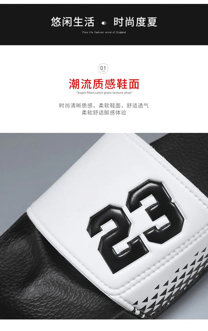 Men New Slippers Beach Summer Sandals Lightweight Non Slip Home Flip Flops Men Fashion Shoes EVA Design Slides Outdoor Orginal