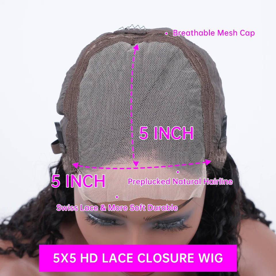 30 Inch 250 Density Highlight Honey Brown Curly Lace Front Human Hair Wigs 13x6 13x4 Ombre Colored Deep Wave Lace Frontal Wig