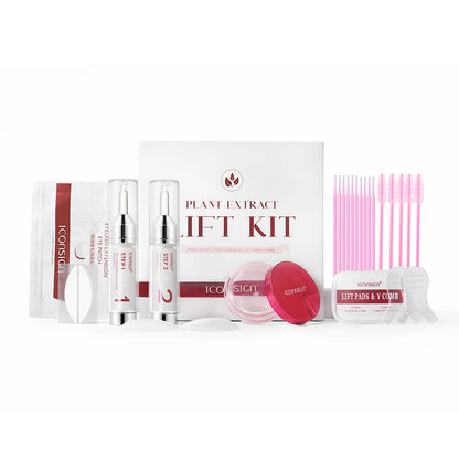 ICONSIGN Cysteamine Lift Kit 8-12 Min Plant Extract Vegan Ingredient Eensitive Skin Eyelash Brow lift Gift Beauty Makeup Sets