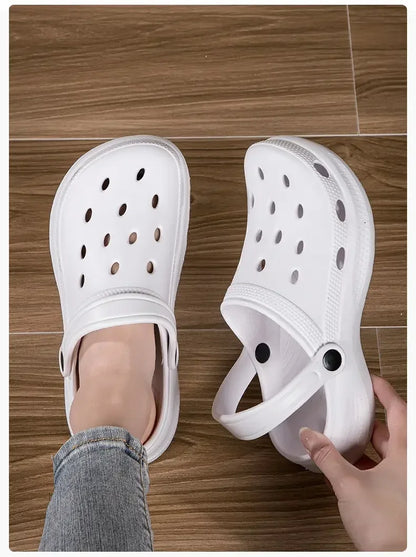 2026Summer Men Clogs Sandals Men's and Women's Leisure Slippers Beach Slides Home Garden Shoes Outdoor Sandals Plus Size46 47 48
