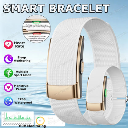 2026 Health Smart Bracelet Heart Rate Blood Oxygen Monitor Pedometer Sport Fitness Electronic Bracelet Men Women Smartwatch Hw12