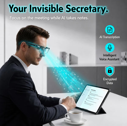 AI Smart Glasses Photochromic Lenses Touch Voice Control Bluetooth Call Real-Time Translation UV400 Multifunctional Eyewear