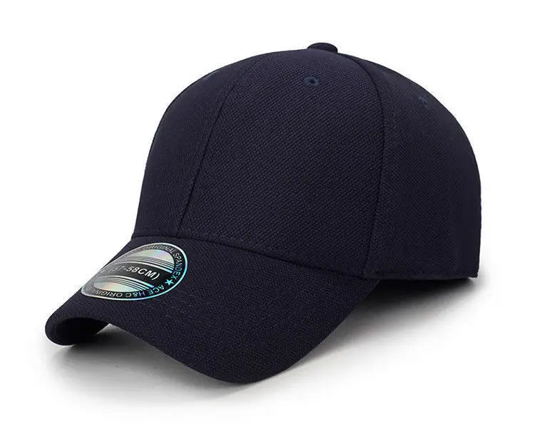 New Stretch Fitted Full Closed Elasticity Flexible Flex Hiphop Caps Hats Fit Visor Baseball Snapback Blank Solid Era Men Women