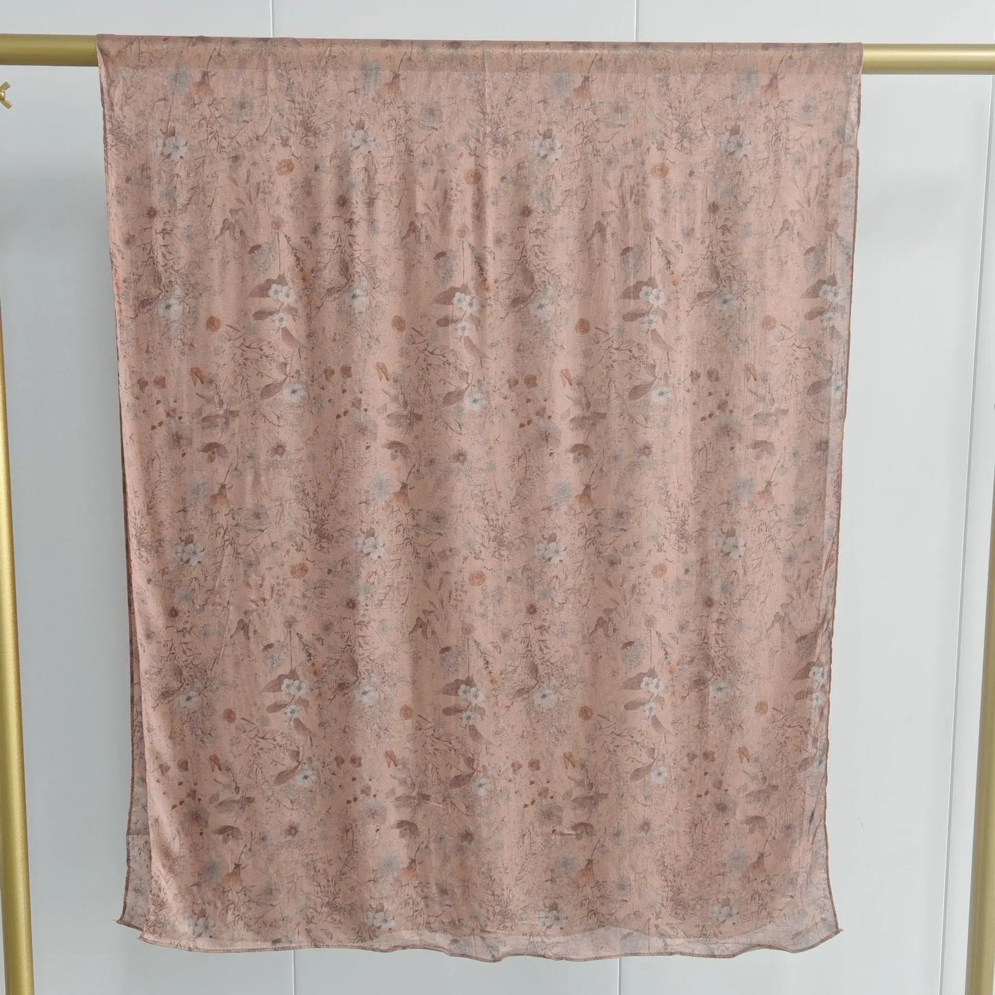 New Double-sided Print Modal Hijab Scarf Watercolor Leopard Prairie Hide Print Hijabs for Women Muslim Fashion Turbans for Women