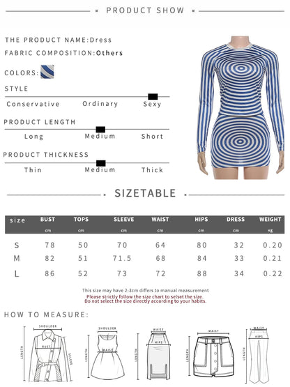 Sisterlinda Women Hottie Sexy 2-Piece Set Trend Thread Printing O-Neck Full Sleeve Crop Tops+Skirt Simple Elasticity Streetwear
