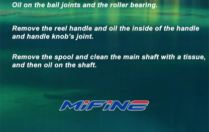 MIFINE CARBONEX ULTRALIGHT SPINNING Fishing Reel 6+1BB,Gear Ratio 5.2:1, 12KG Max Drag 800-4000 Series for Saltwater Freshwater