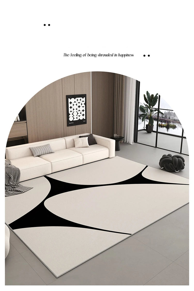 French Light Luxury Sofa Coffee Table Rug Bedroom Bedside Carpets Large Area Living Room Decoration Rugs Cloakroom Decor Carpet